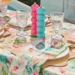Napkins | Tiki Island | Linen Cotton | Set of 4 Napkins | Tiki Island | Linen Cotton | Set of 4